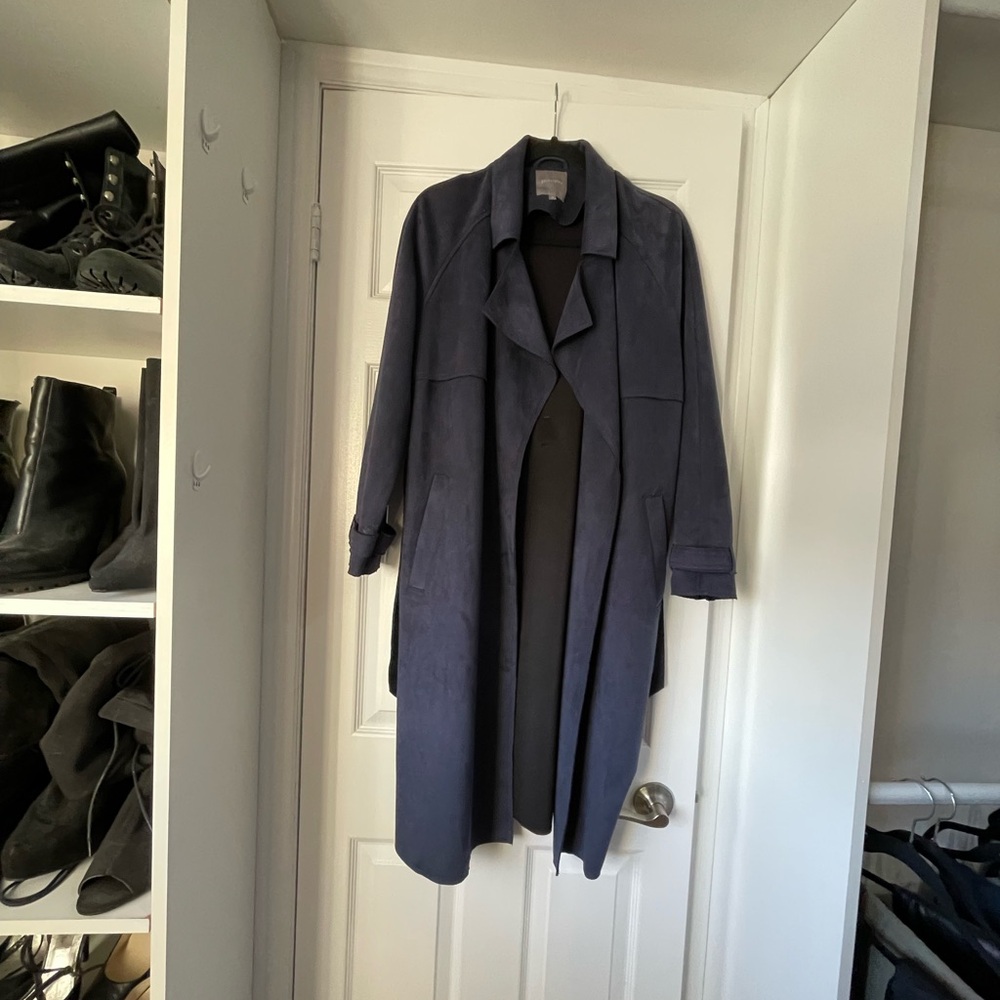 Women's Navy Blue Coat